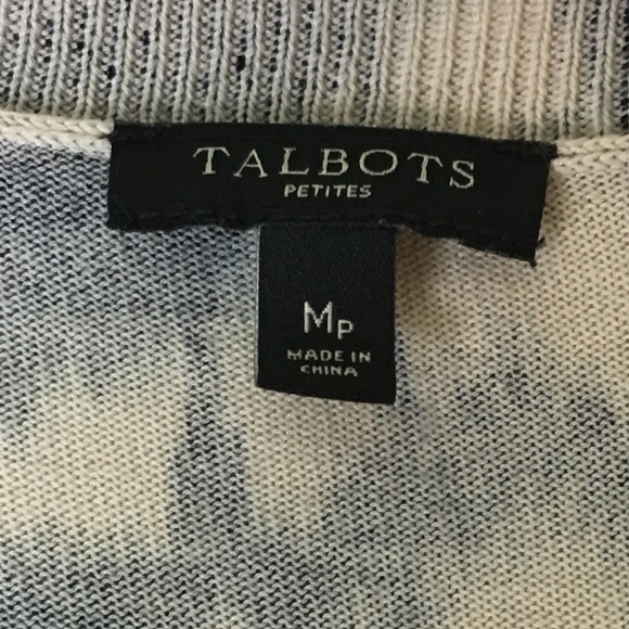 Talbots Cardigan Petite Sweater - Picture 4 of 4